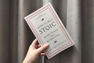 How to be a stoic book