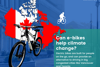 Can e-bikes help climate change?