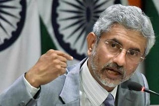 India’s external affairs minister S Jaishankar