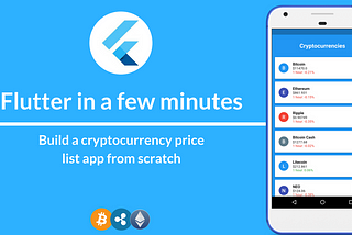 How to build a Cryptocurrency price list app using Flutter SDK