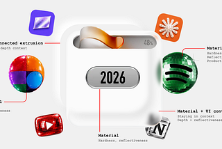 User Interface design directions for 2026 and beyond, including all the new morphisms, merging styles and innovation