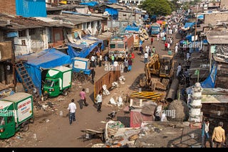 The Slums of India, over Population Around the World — Climate Change