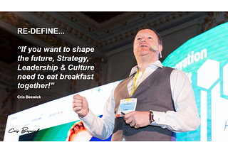 Strategy, Leadership and Culture need to eat breakfast together