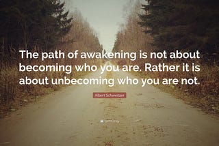 Unbecoming — importance of being your authentic self