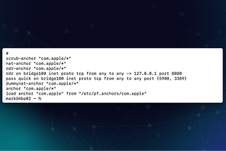 Advanced Proxying with pf.conf for Burp Suite on macOS