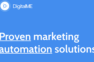 Getting started with ActiveCampaign — Proven Marketing Automation Services by DigitalME