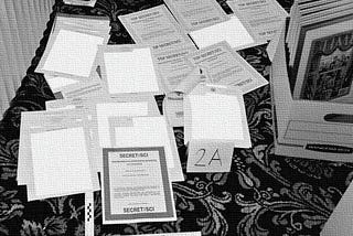Some of the documents found at The Mar-a-Lago Club