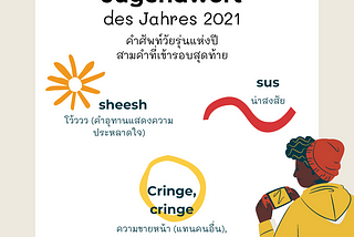 ศัพท์วัยรุ่นแห่งปี 2021 รอบสุดท้าย