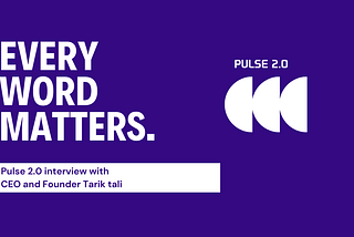 This interview was originally published in Pulse 2.0
Reposted with permission.