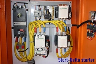 Star-Delta Starter wiring diagram | Control circuit wiring | Working principle