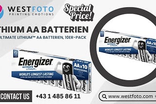 lithium AA batterien