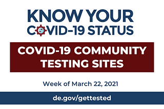 DPH, DEMA Announce Community COVID-19 Testing Sites