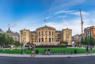 The Norwegian Parliament "Stortinget"