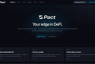 June Update: A New Era for Pact & Algorand DeFi Begins — a Must Read!