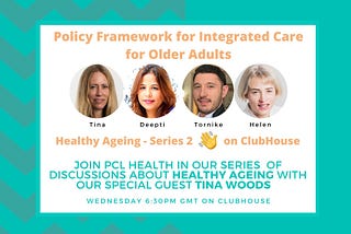 Healthy Aging and Public Policy