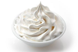 Secret to make the perfect whipped cream