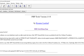 Revive PHP Tools — A journey to the 90's