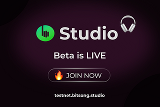 Unveiling the Future of Artistry: Welcome to BitSong Studio!