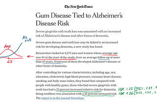 Reading health news, as an epidemiologist