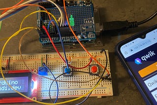 Qwik & Arduino with Johnny Five