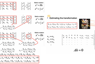 [CV] 14.  Image Alignment (Transformation Estimation)