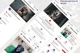Me Audote: análise e redesign de um app de adoção — Case Study UX