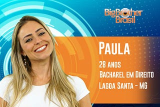 Era óbvio que o BBB era da Paula. E isso é triste