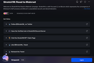 A Comprehensive Guide: Claiming Faucet, Earning the Discord Role, and Minting StratoVM NFTs