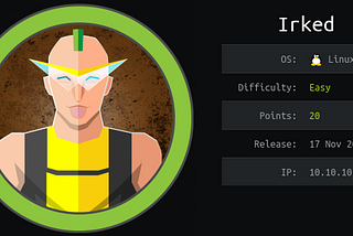 HackTheBox: Irked Write-Up