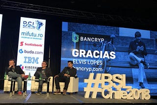 Bancryp, Brazilian cryptobanco is present at Blockchain Summit Latam 2018 in Santiago, Chile.