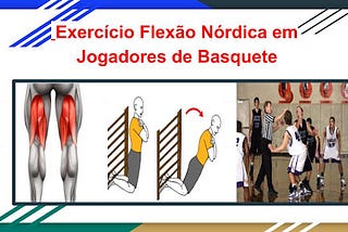 Exercício Flexão Nórdica em Jogadores de Basquete