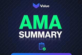 Value DeFi / Sentivate AMA Summary