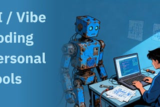 A person programming a scrappy robot