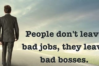 How to sense a bad boss at work