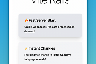 Ruby on Rails 7 — High-performance frontend with Esbuild, Rollup & Vite