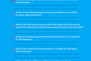 CPR/AED Practice Test for Healthcare Providers
