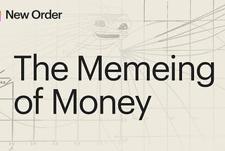 The Memeing of Money: Game Theory Meets Memes