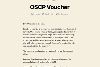 OSCP Prep Vulnhub WriteUp