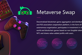 Where does the Metaverse Swap platform’s chain game aggregation penetration come from?