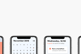Goal Reaching App — UX case study
