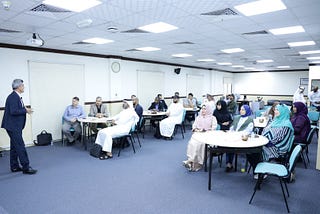 I presented a modern media editing arts workshop at the Juma Al Majid Cultural Center in Dubai… and…