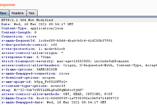 Tips : Bypass Etag If-None-Match