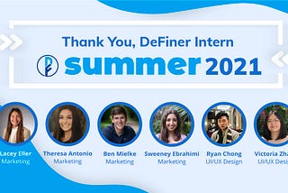 A Big Thank You to Our Summer Interns