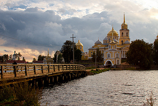 Nilov Monastery on Lake Seliger, Russia