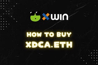 How to buy xDCA.eth