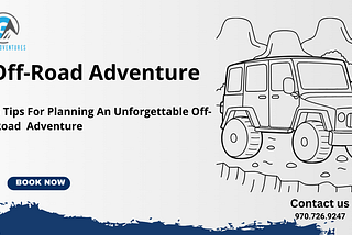 Off-roading on dirt roads and trails can be exciting and a lot of fun.