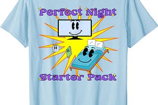 It’s Sunday! Perfect Night ahead by wearing this tee as a pajama…
