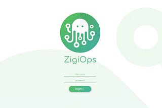 ZigiOps easy login with credentials — password and username