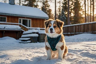 Winter Puppy Potty Training