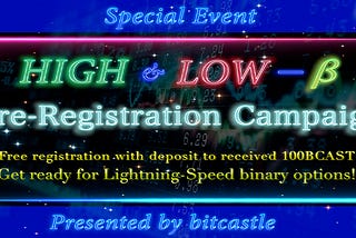 HIGH&LOW_Pre-Registration Campaign